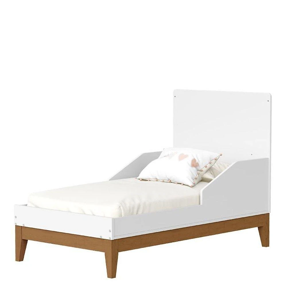 Quarto De Bebê Flip Guarda Roupa 4 Portas Branco Acetinado Savana Com Colchão Gazin - Reller