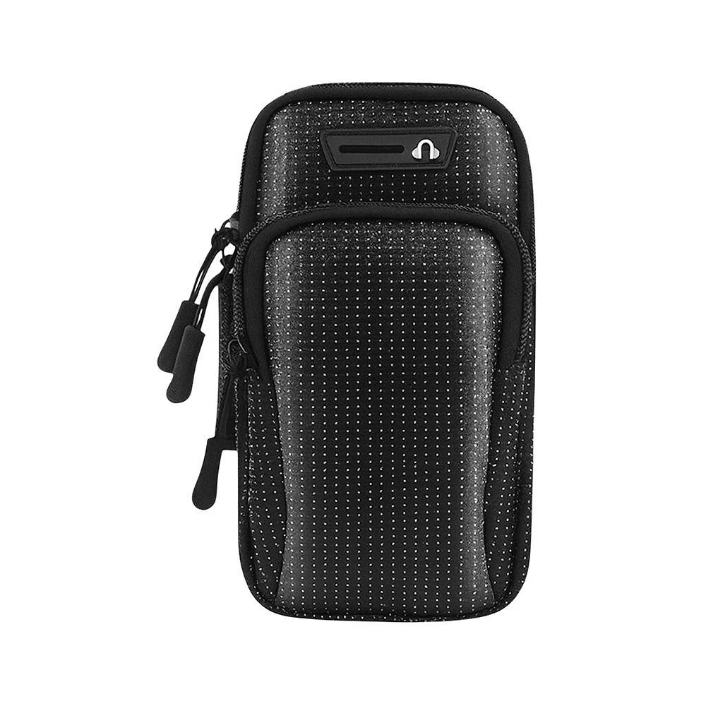 Bolsa de Braço Esportiva para Celular Impermeável com Bolso para Chave e Fone Utimix