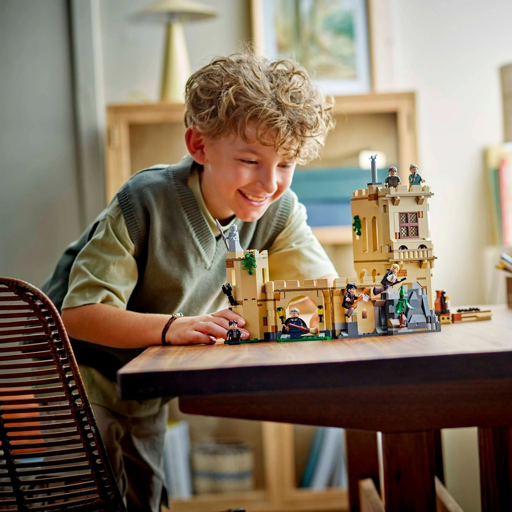 Miniatura LEGO Harry Potter - Castelo de Hogwarts™: Aulas de voo