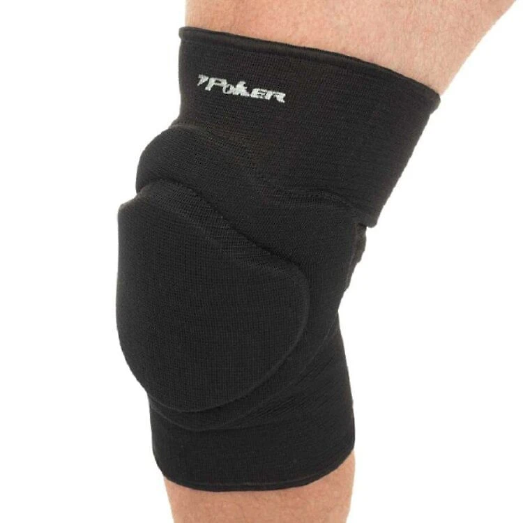 Joelheira Poker Profissional Indoor Combate FS - Preto - PRETO