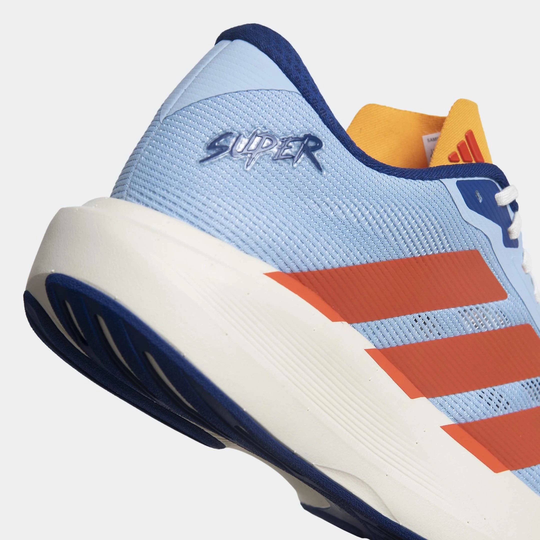 Tênis Adidas Super Masculino Azul+Laranja - 38