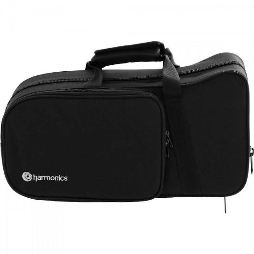 Trompete HCR-900L Bb com Campana em Peça Única Laqueado Dourado Harmonics