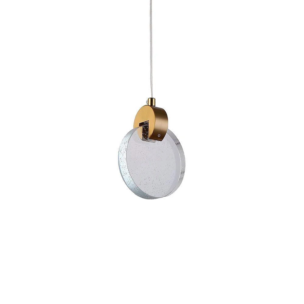Lustre Pendente Skylight Sand 3051 Led Bivolt Dourado