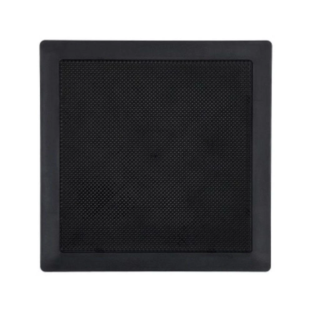 Arandela Fiamon Quadrada 6 Coaxial Audio 50RMS 8R Bivolt Preta