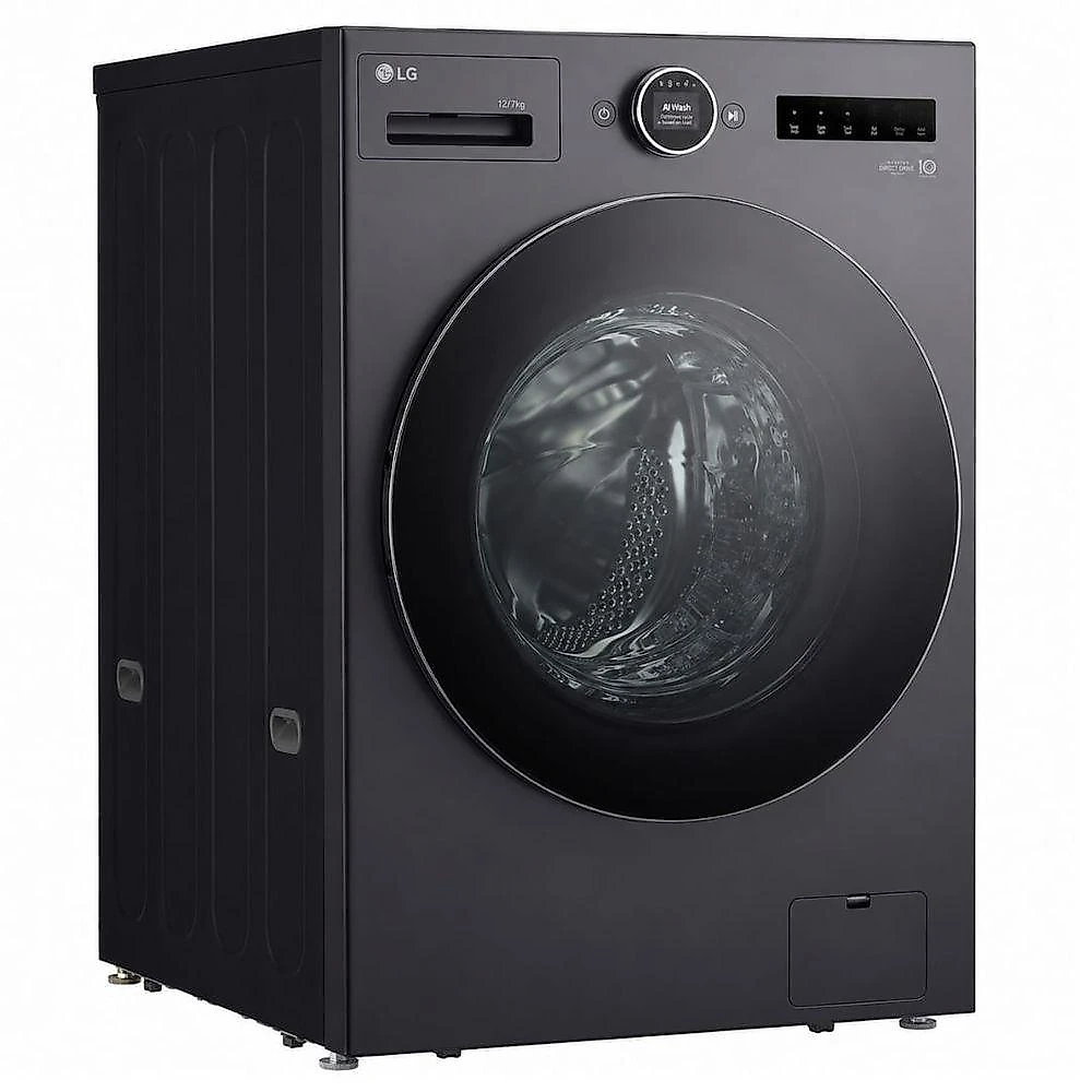 Lava e Seca LG WD18GNTS6B 18kg 10kg AI DD 2.0 Turbowash 360 graus  Preto 220V