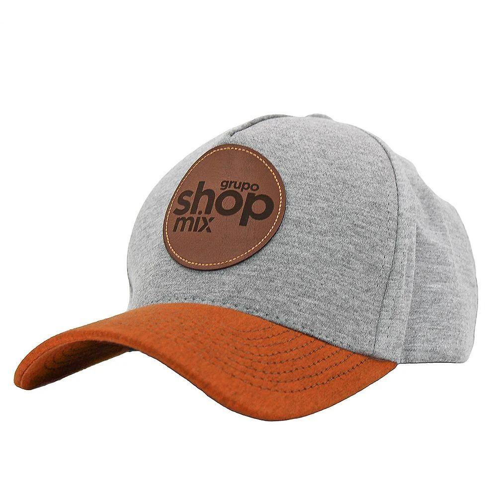 Bone Aba Curva Gruposhopmix Cor:cinza