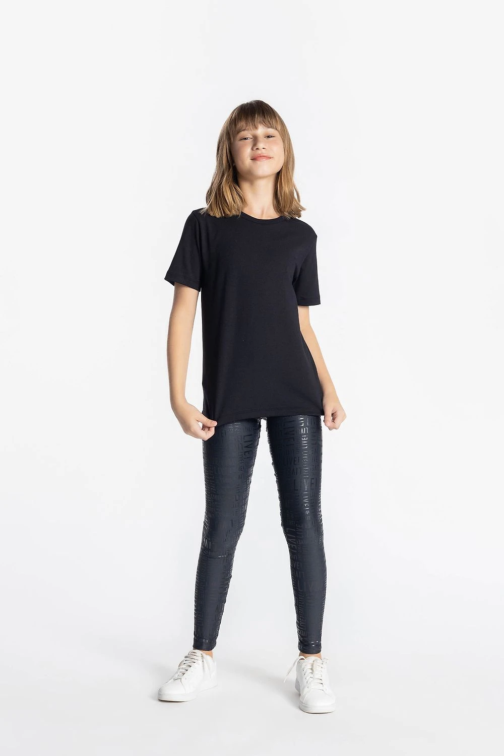 Calça Legging LIVE! Essential Kids - Preto - LIVE!