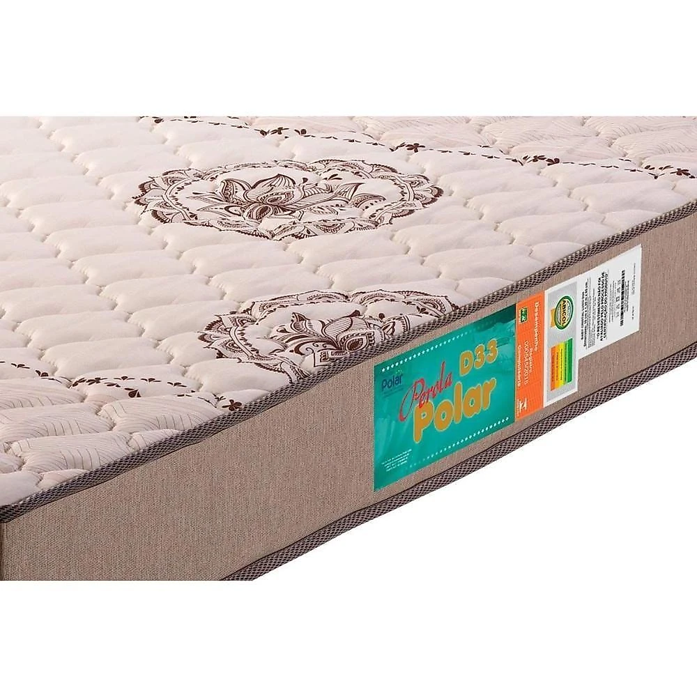 Colchão Casal Espuma D33 Pérola (138x188x12) - Polar
