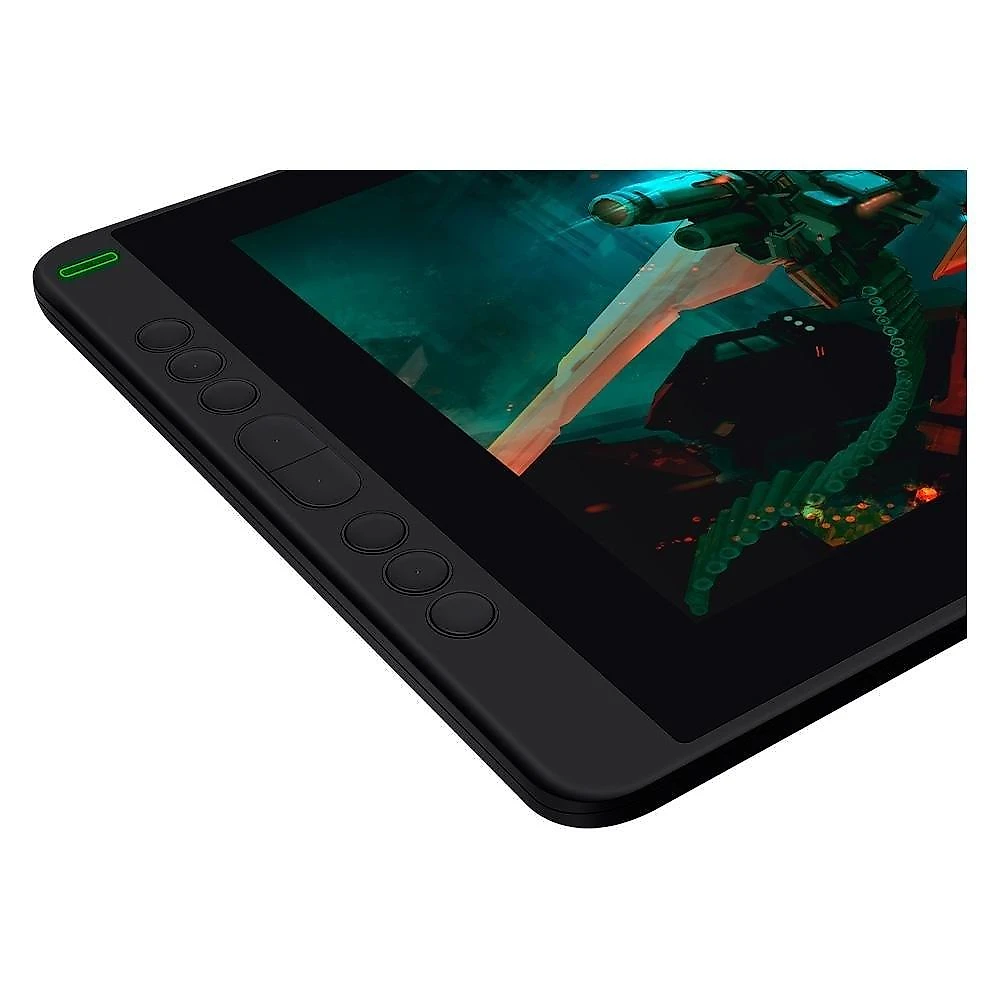 Mesa Digitalizadora Huion Kamvas 13 com suporte ajustável, USB, Cosmo Black, Preto - GS1331