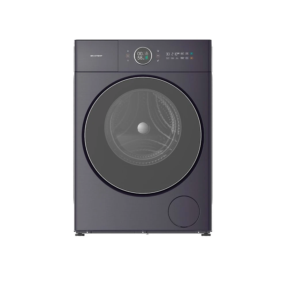 Lava & Seca 14Kg Brastemp B= Smart e Ozônio Clean Midnight Purple com 15 Programas de Lavagem - BNQ14AR
