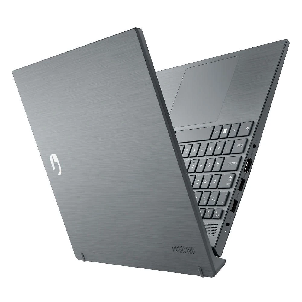 Notebook Positivo Vision C15 Intel Celeron N4020 Linux 8GB RAM 240GB SSD Lumina Bar 15.6” HD Cinza