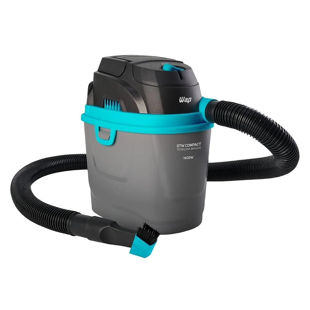 Aspirador de pó e Água portátil 1400w 150 mbar 5,5 litros pequeno e potente com soprador wap gtw compact 127v