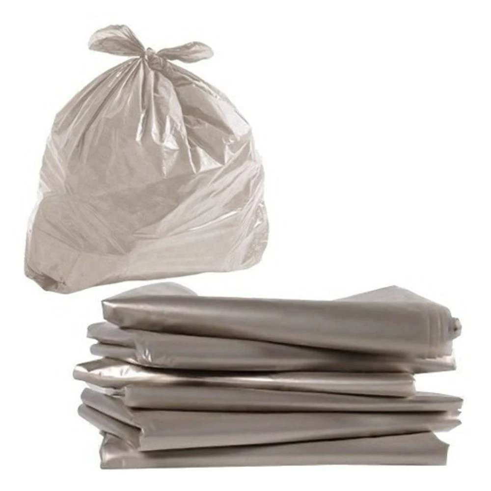 Saco para Lixo 100 Litros Transparente-canela Reforçado Pacote com 100 Unidades Higipack