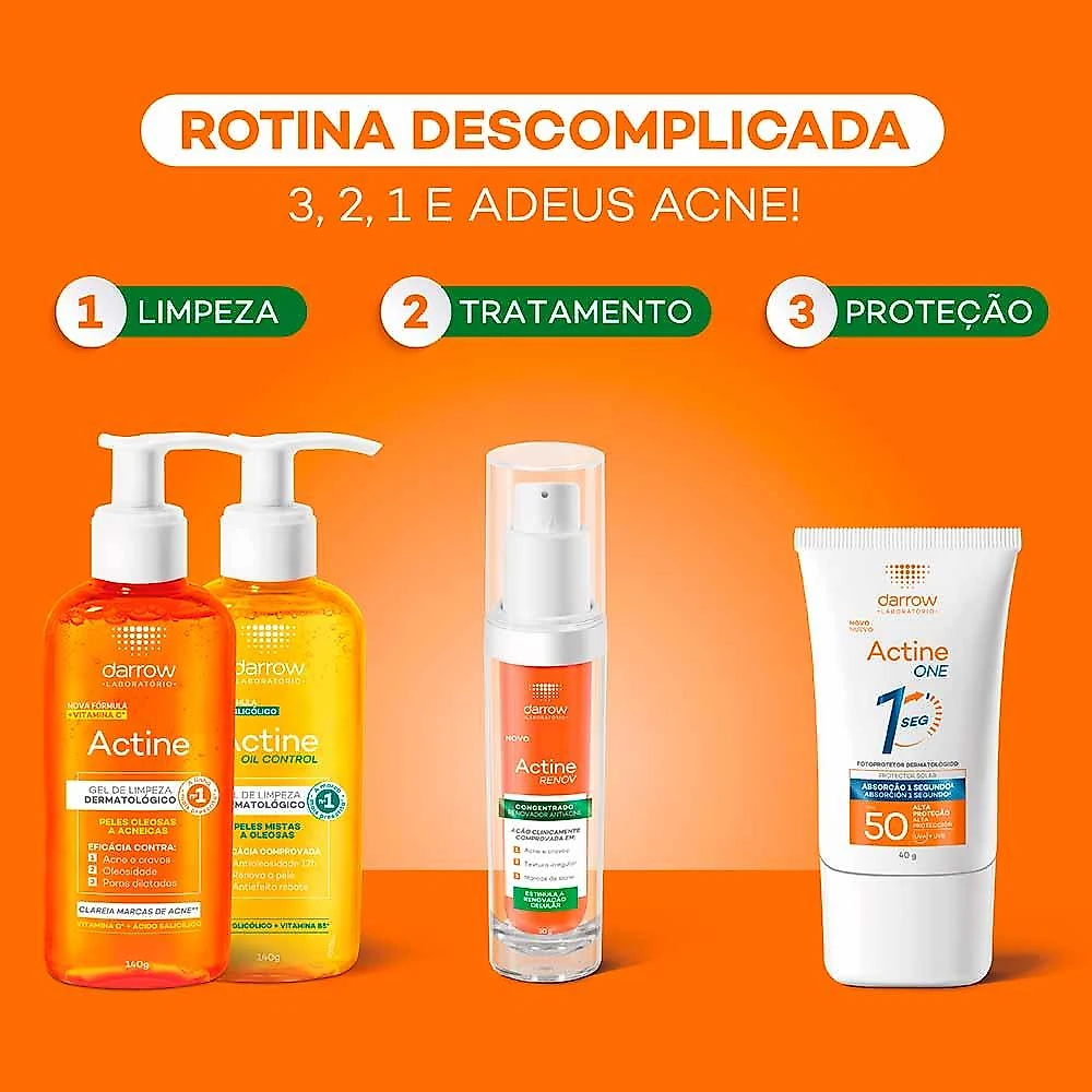 Darrow actine renov concentrado renovador antiacne 30g