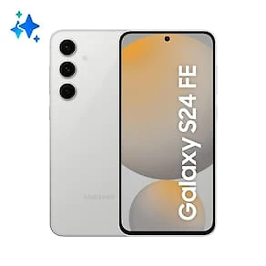 Miniatura Smartphone Samsung Galaxy S24 FE Cinza, Processador Exynos 2400e, 256GB, 8GB RAM, Câmera Tripla 50MP com Inteligência Artificial e Tela 6.7’’