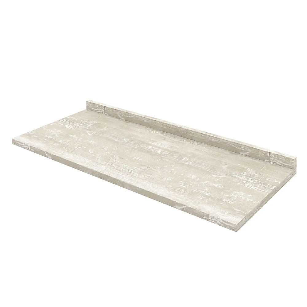 Balcão Pia 120 Cm 2 Portas E 3 Gavetas Com Tampo Para Cozinha Americana Henn Branco HP