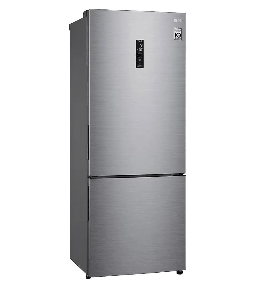 Geladeira LG Smart Frost Free Inverter 451L Inverse Inox Look GC-B569 127V
