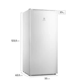 Freezer Vertical Electrolux FEI19 Cycle Defrost Inverter com 1 Porta reversível, Pés Niveladores - 162 litros 110V
