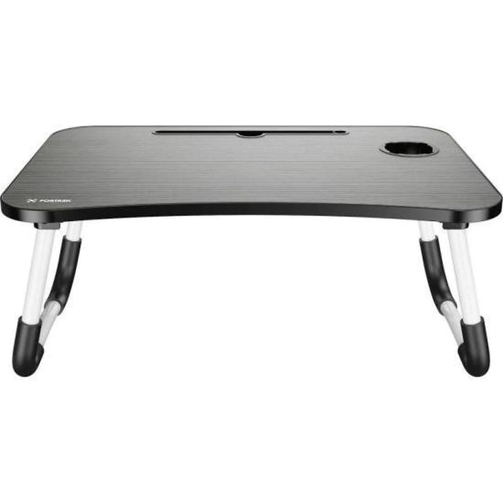 Mesa Dobrável de Colo para Notebook Lapdesk com Design Portátil e Ergonômico Preta Fortrek