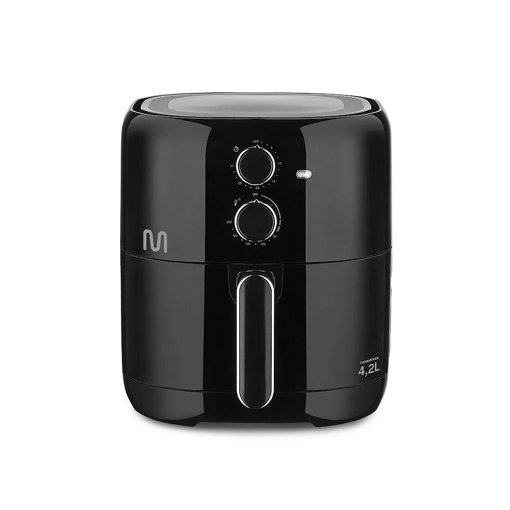 Air fryer multi 4,2l 127v-1500w temperatura 80 a 200ºc preta - go207 preto - 127v