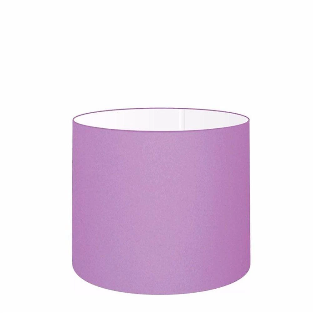 Cúpula Abajur Cilíndrica Cp-7010 ø25x25cm Lillás