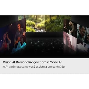 Miniatura Smart TV 55” 4K Samsung OLED QN55S85FAGXZD Vision AI 120Hz Dolby Atmos Processador NQ4 AI Gen2 Preto Grafite