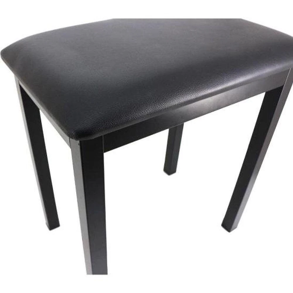 Banqueta para Piano BP600P com Superfície em Couro Sintético e Pés Antideslizantes Preto Hayonik webcontinental-7898554608260