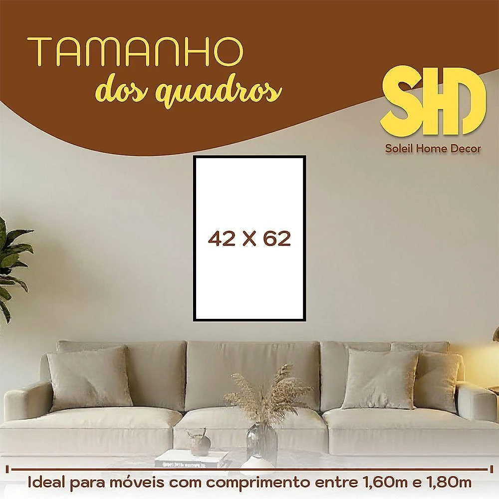 Quadro Decorativo Jesus Sobre as Águas Retangular 40x60CM com Moldura de Madeira Preto Soleil Home