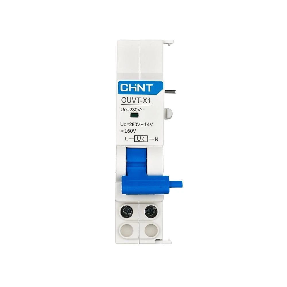Módulo de Sub-sobretensão OUVT-X1 Proteção Contra Sobretensão-Subtensão Chint 220V