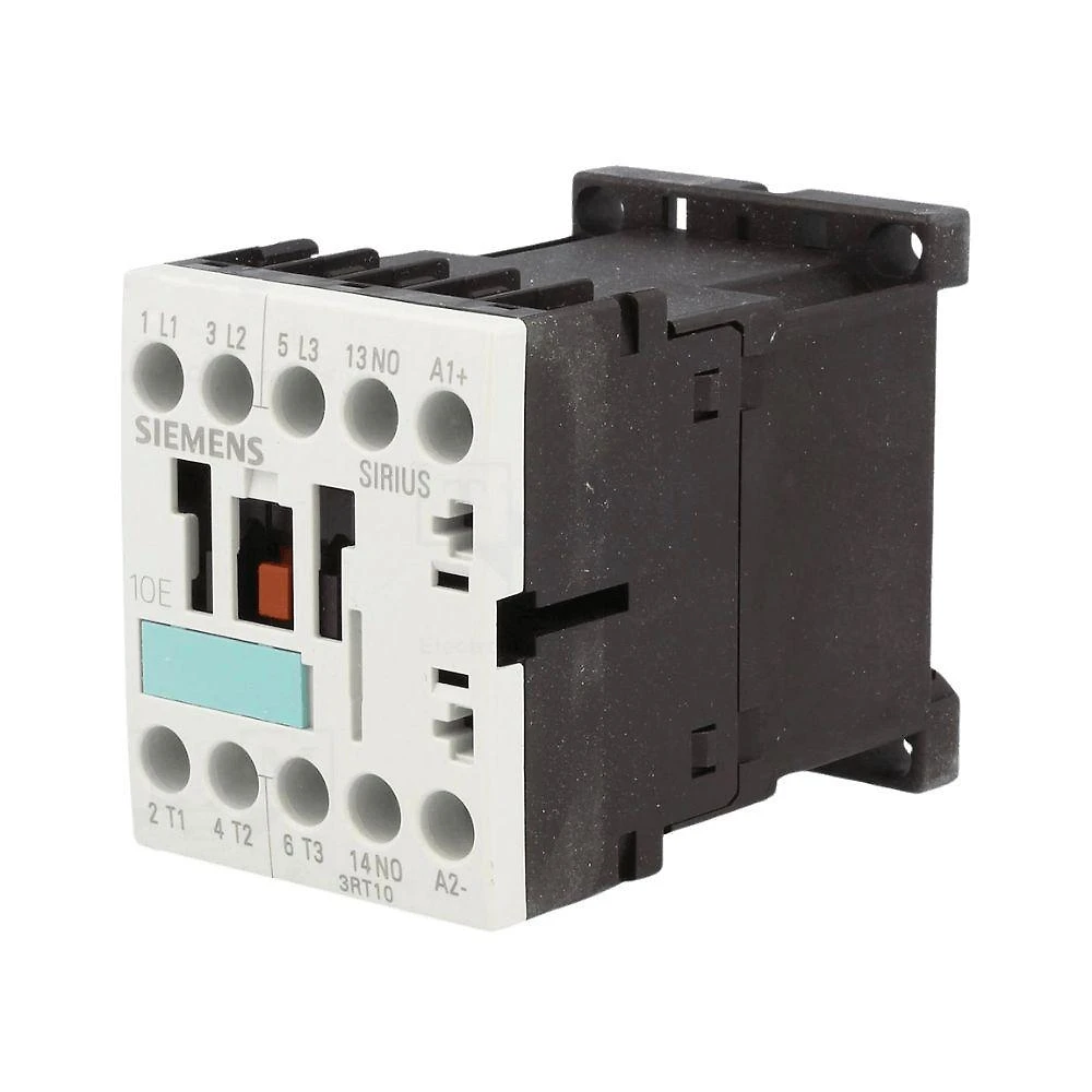 Contator Siemens 3RT1015-1BB41 3RT10 7A 1NA 3KW 400V Controle 24VCC Bivolt S00