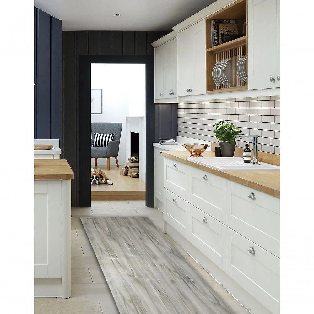 Passadeira Em Manta Vinilico Similar Laminado 0,50x4,00 Roma Nature