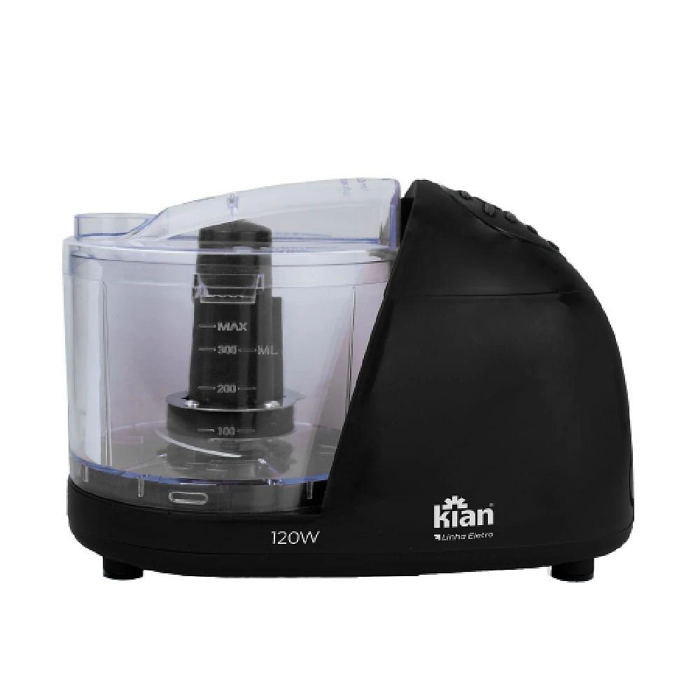 Mini Processador 120 Watts 110V Preto - 24233 - Kian 110V