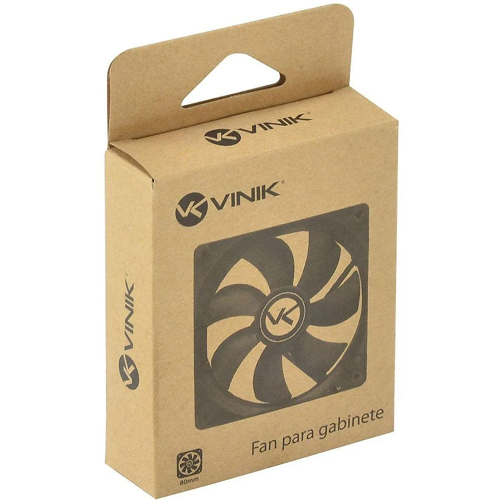 Fan Para Gabinete 80mm Preto - Cf80