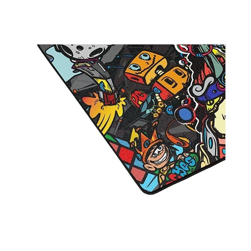 Mouse Pad Gamer Agata AGT50X40 com Superfície Speed e Base Antiderrapante em Preto Pcyes