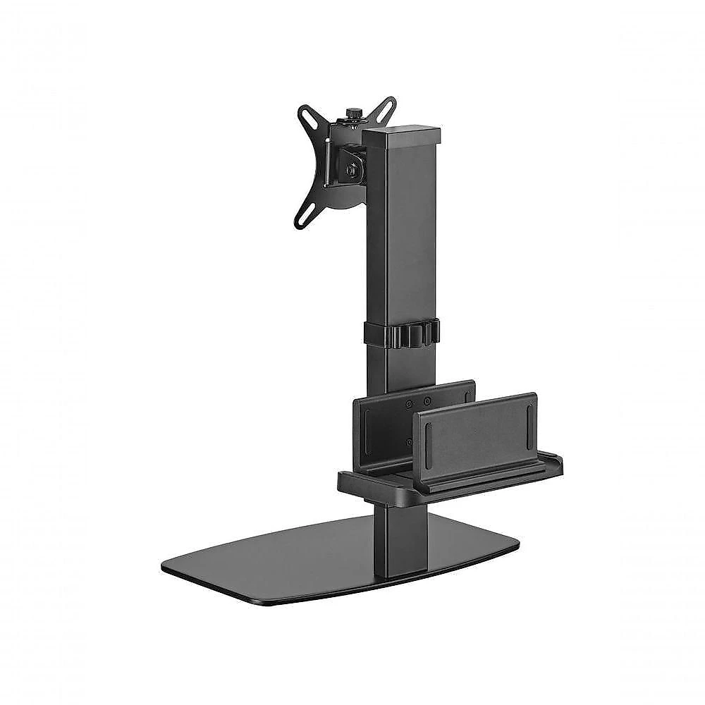 Suporte para Monitor e Desktop SMD-100 para Monitores 17'' a 32'' com CPU Preto Pcyes
