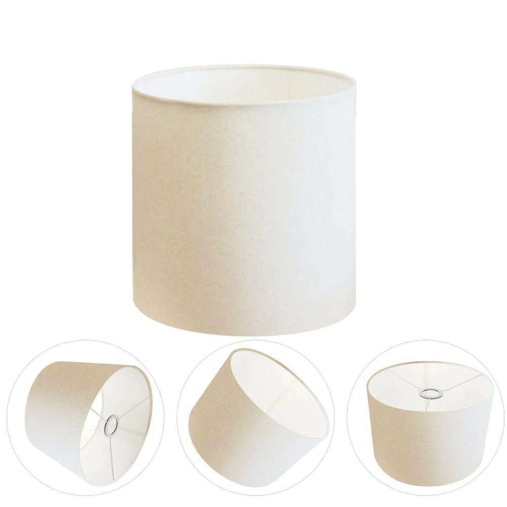 Cúpula Abajur Cilíndrica Cp-7008 ø20x25cm Branco