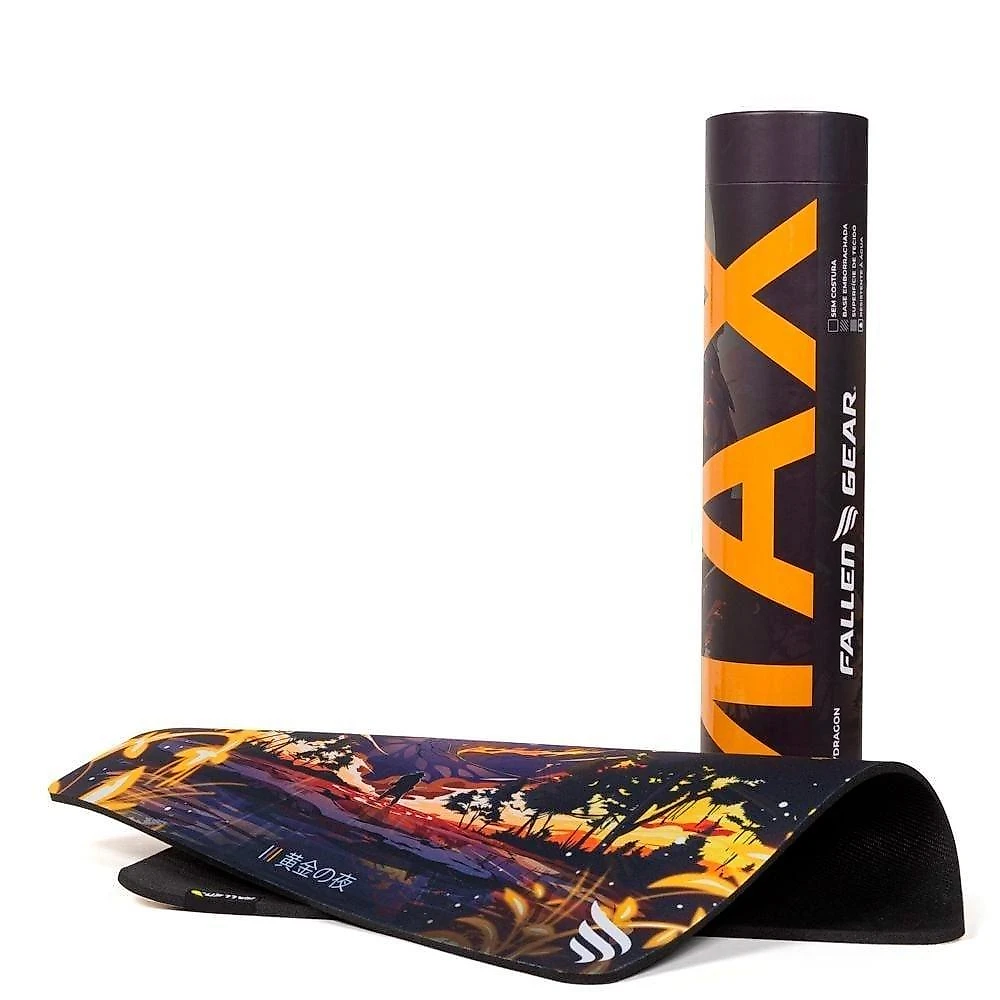 Mousepad Gamer Fallen Pantera Max Skydragon, Grande 45X40 - MP-PA-MX-GN-GR