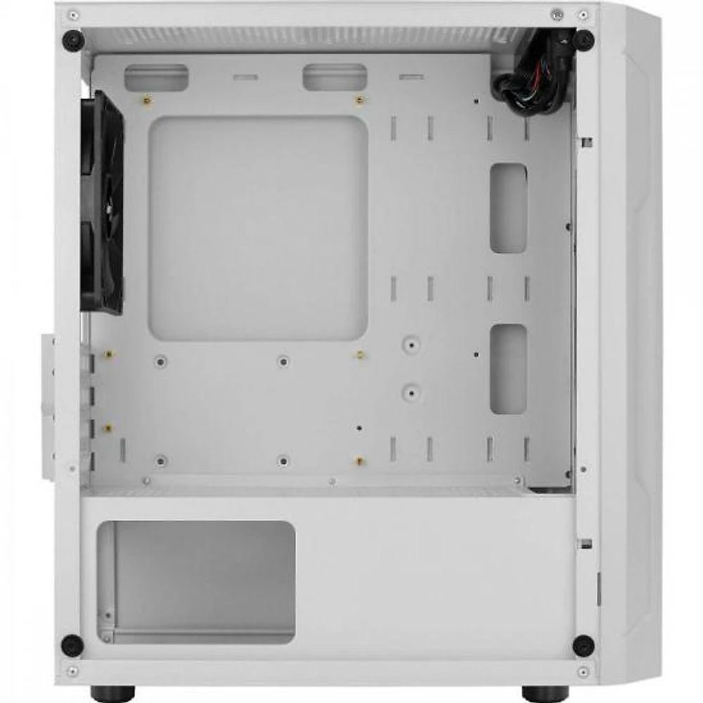 Gabinete Gamer Aerocool Trinity Mini Branco Lateral Vidro [f002]