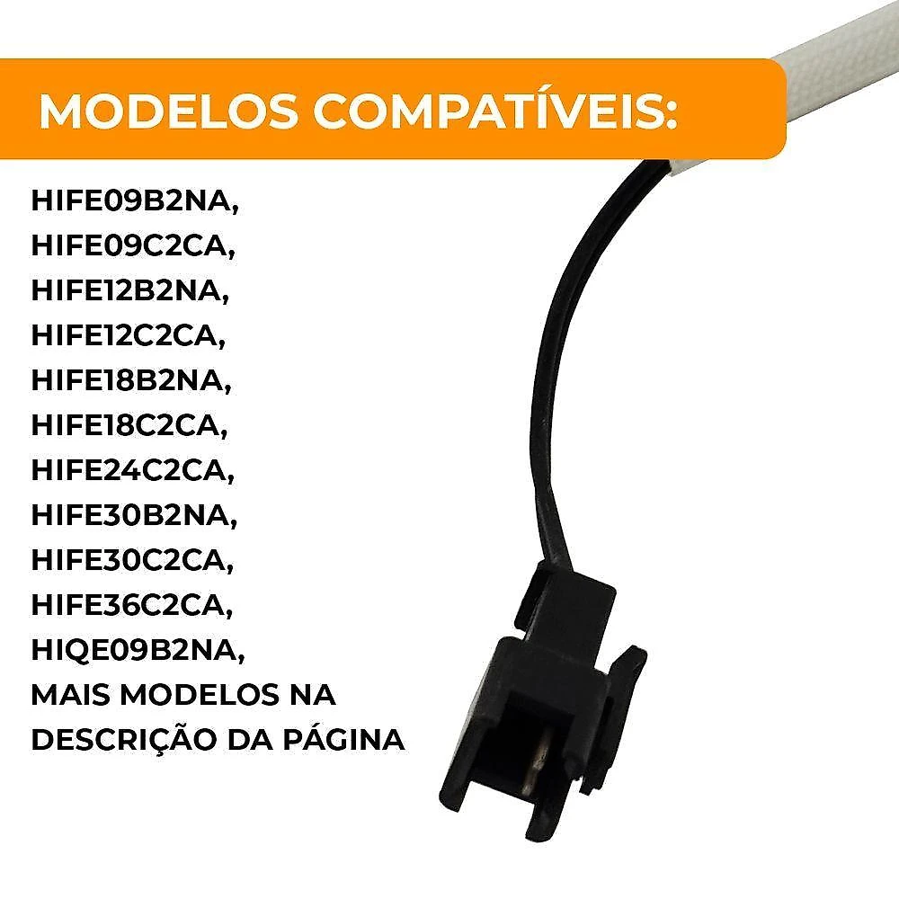 Sensor De Temperatura Condensadora 9.000 A 36.000 Btus Eco Dream - Elgin Único