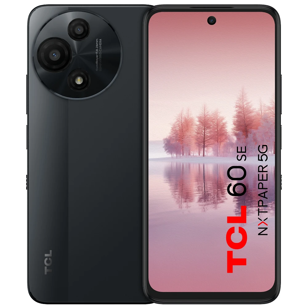 Smartphone TCL 256GB 50MP 18GB RAM 6.7" HD+ Octa-Core 5G 5.200 mAh TCL 60 SE NXTPAPER 5G