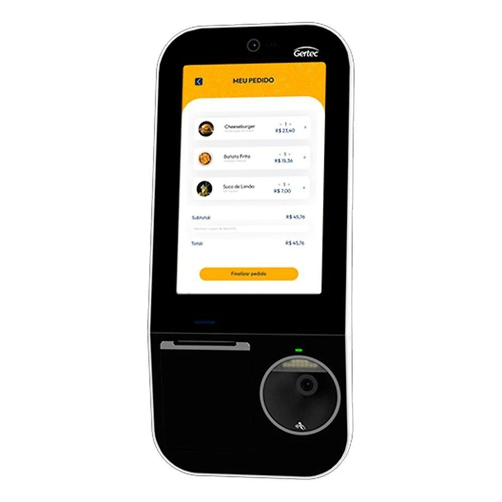 Terminal de Autoatendimento Smart SK210 NFC GMS 10 Android 13 4GB 32GB Gertec