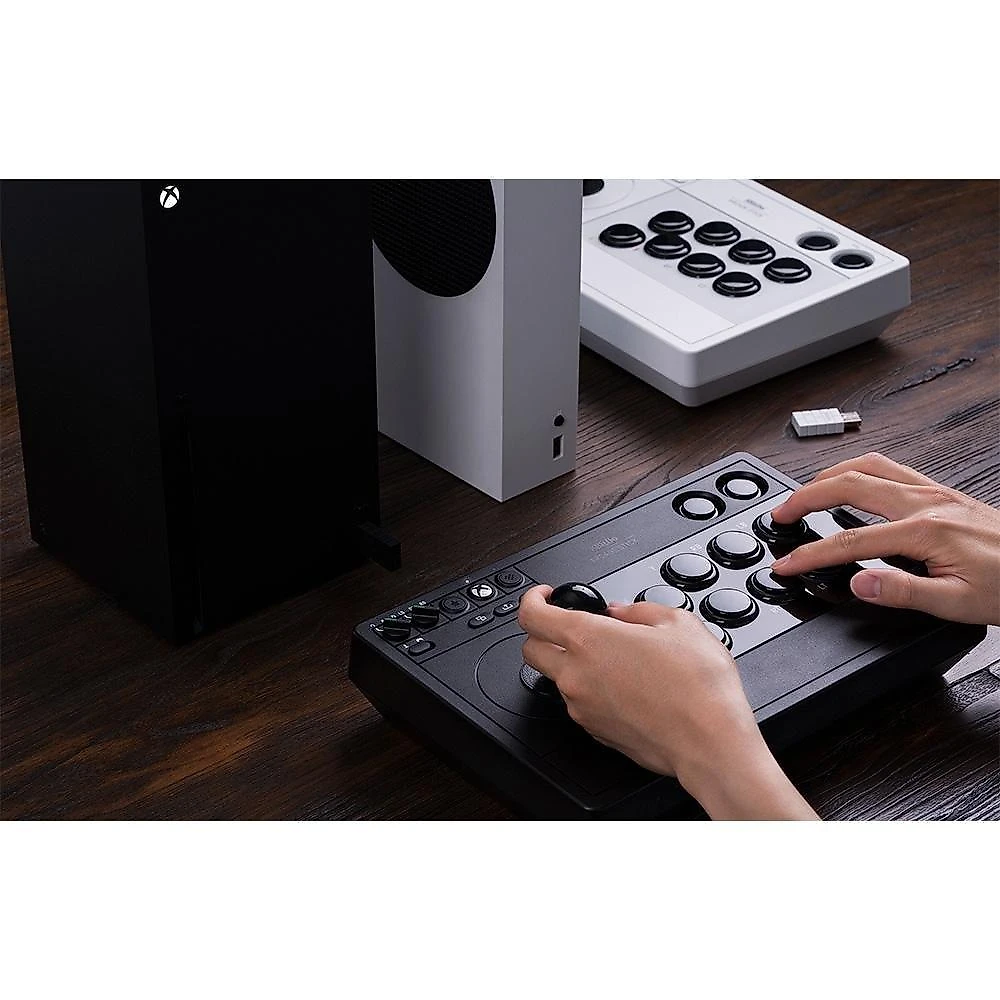 Controle Arcade Stick Sem Fio 8BitDo para Xbox, Preto - 81JA02D