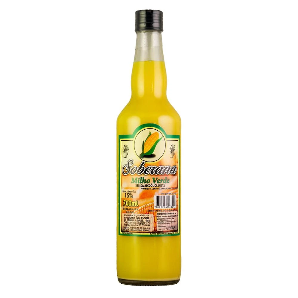 Bebida mista de milho verde soberana 700ml