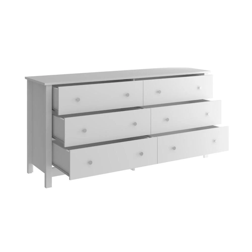 Miniatura Cômoda 6 Gavetas DM-221 Ditália Móveis Branco