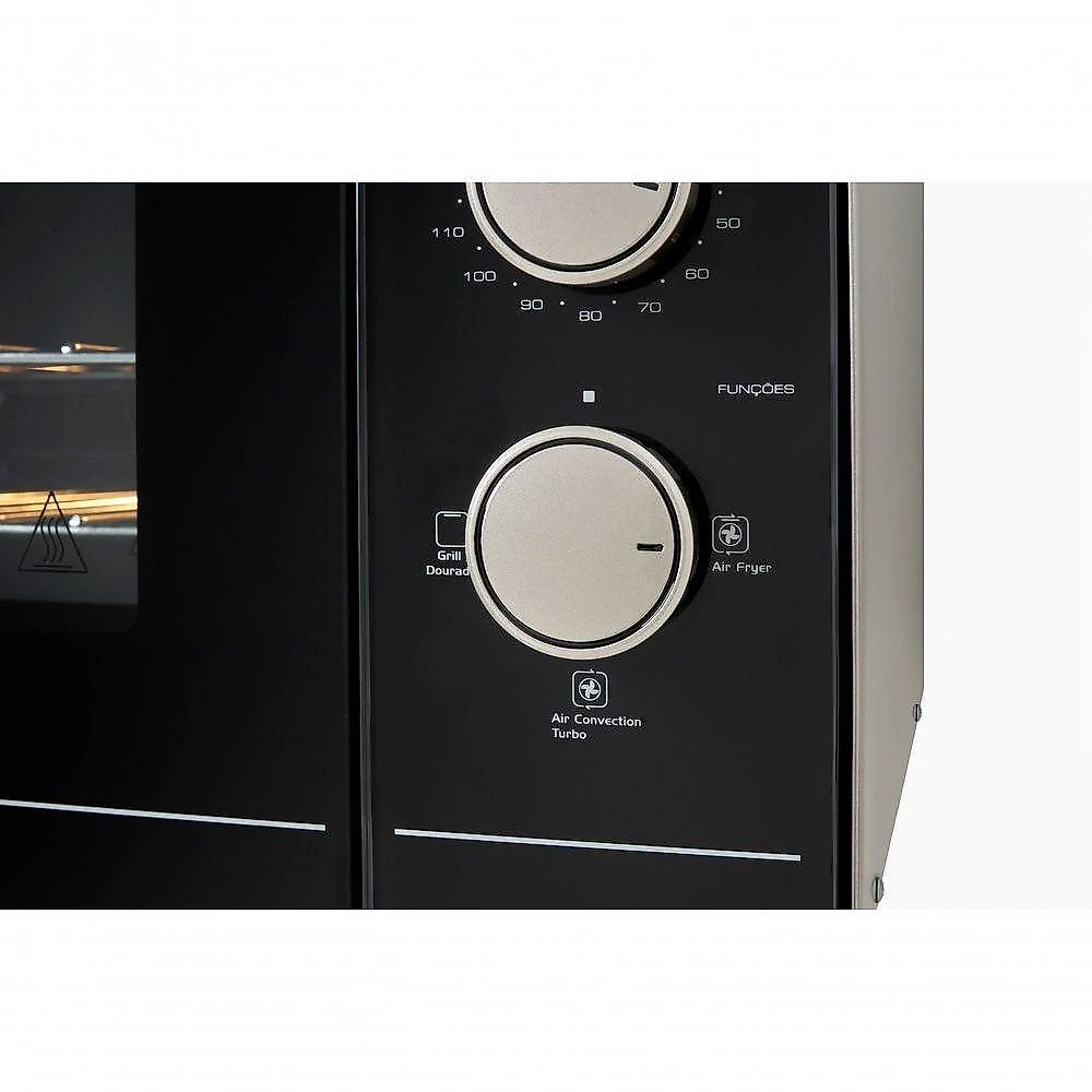 Forno Elétrico Fischer Turbo 2.4 New De Bancada 48 Litros Com Air Fryer 26573 220V