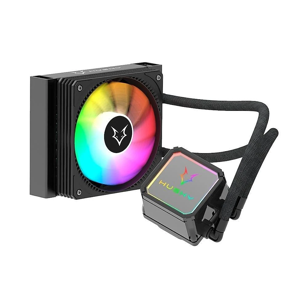 Water Cooler Husky Freezy, Iluminação ARGB, 120mm, AMD e Intel, Preto - HWT100PT