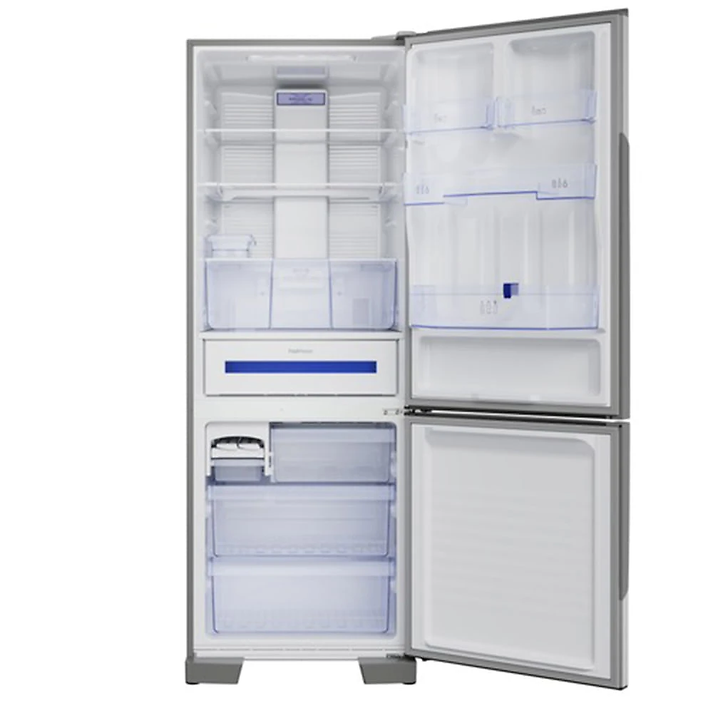 Refrigerador Bottom Freezer Inverter Panasonic de 02 Portas Frost Free com 511 Litros Aço Escovado - NR-BB71PV7X 110