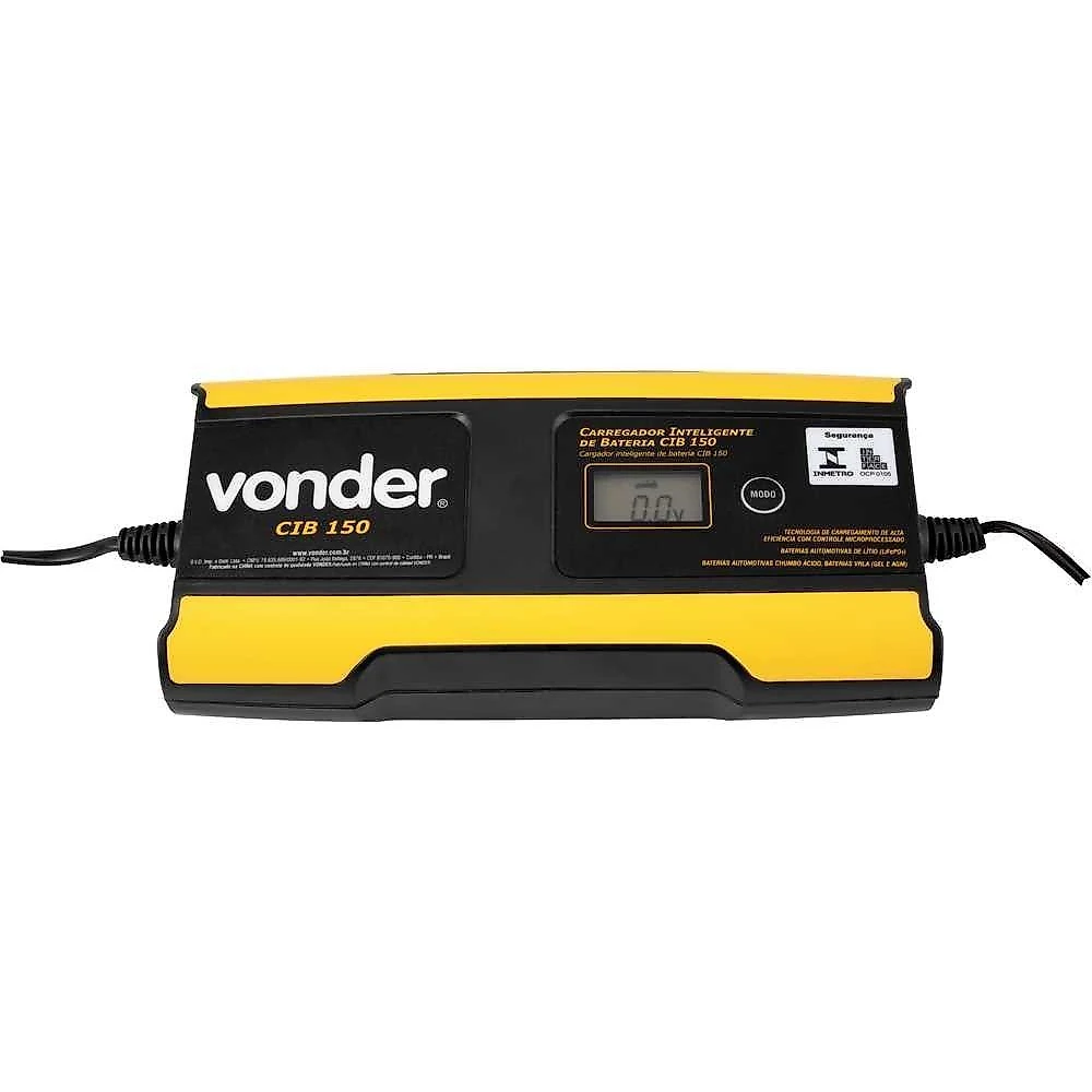 Carregador inteligente bateria bivolt 127/220v cib150 vonder