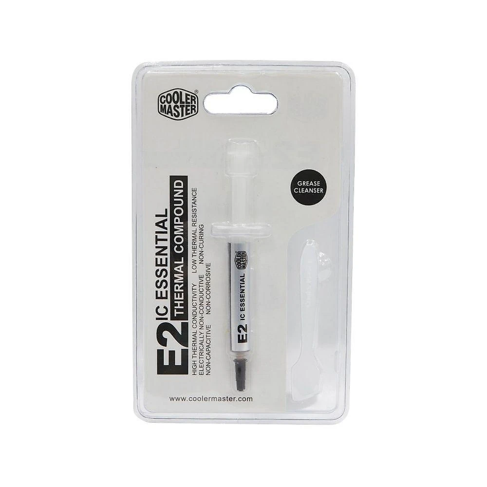 Pasta Térmica Ic Essential E2 Condutividade Alta Dourado Cooler Master 1,5ML webcontinental-4719512032039