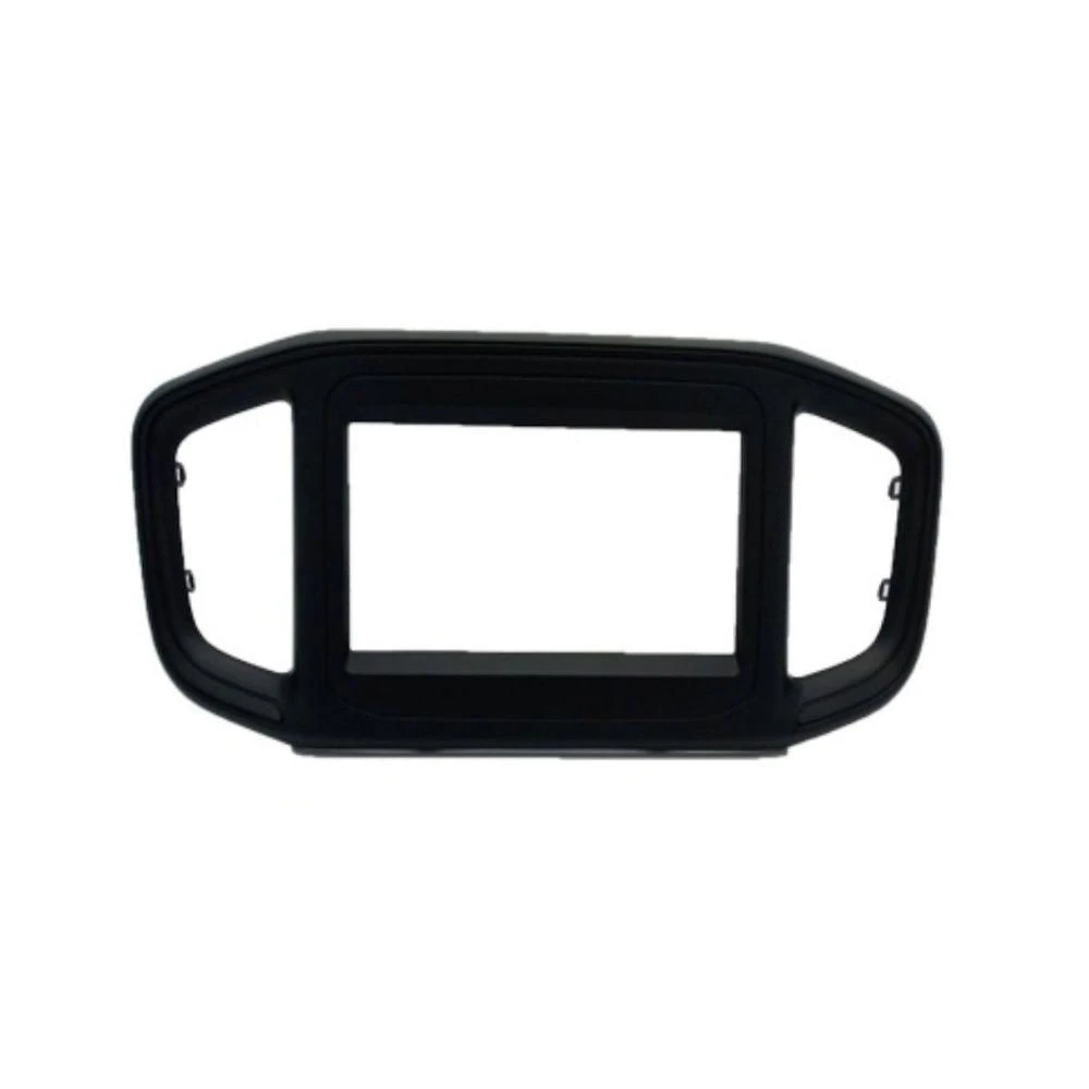 Moldura 2 Din e 1 Din para Som Automotivo Fiat Strada 2021 para Instalação de Rádio Fiamon